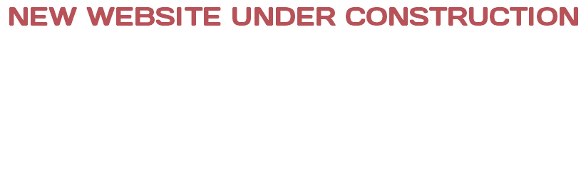 NEW WEBSITE UNDER CONSTRUCTION 